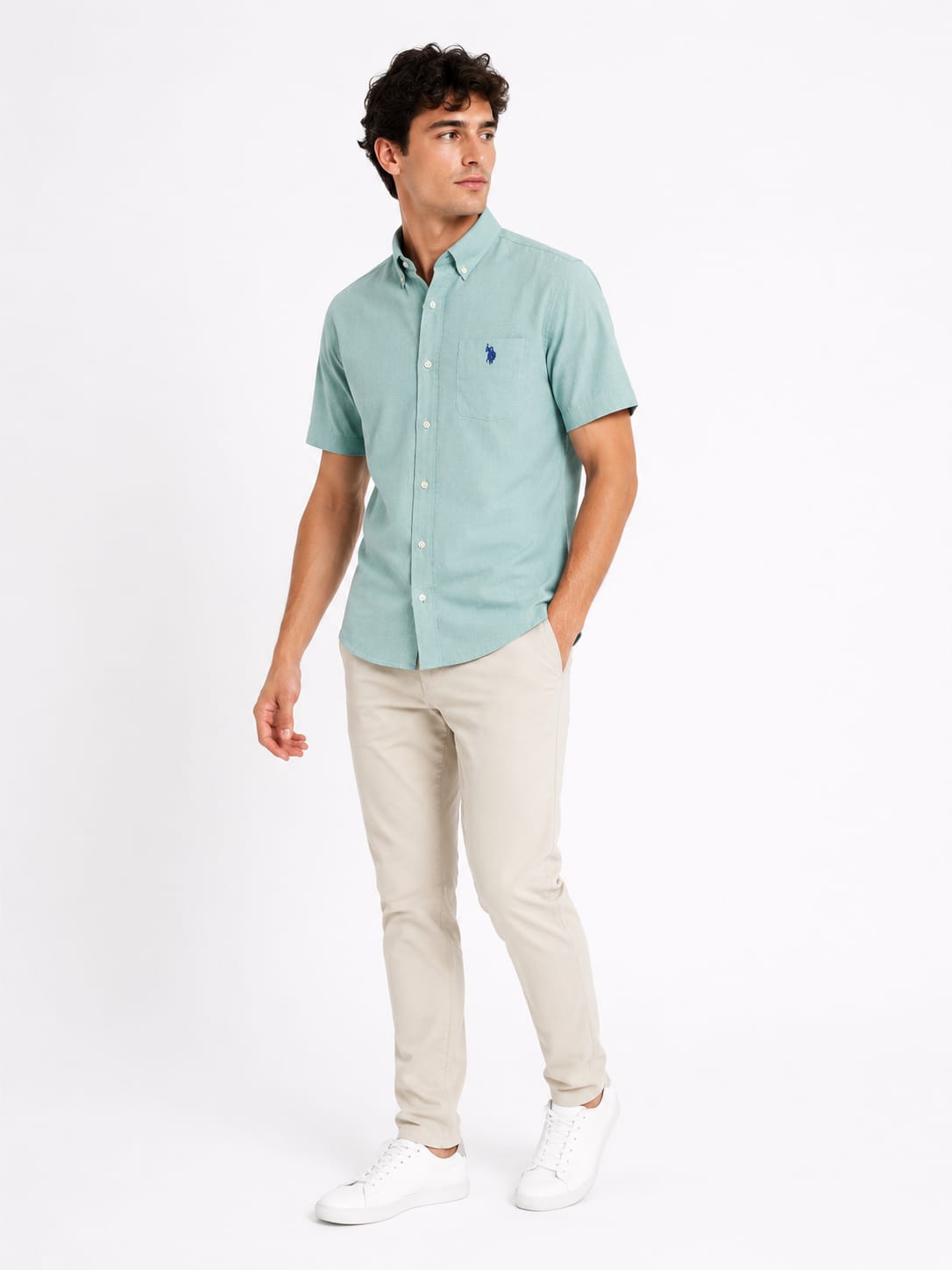 u.s polo shirt short sleeve
