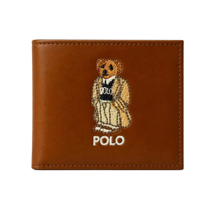 POLO Ralph Lauren Men's Genuine Leather Wallet - Classic Elegant Design