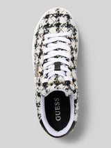 Shoes Guess DENESA sneakers with glitter yarn Women