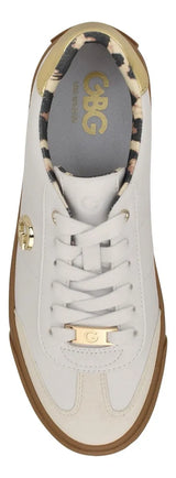 Guess Women’s Casual Logo Lace-Up Sneaker