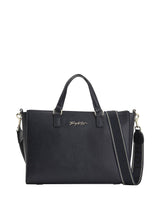 Tommy Hilfiger Structured Satchel for Women – Black