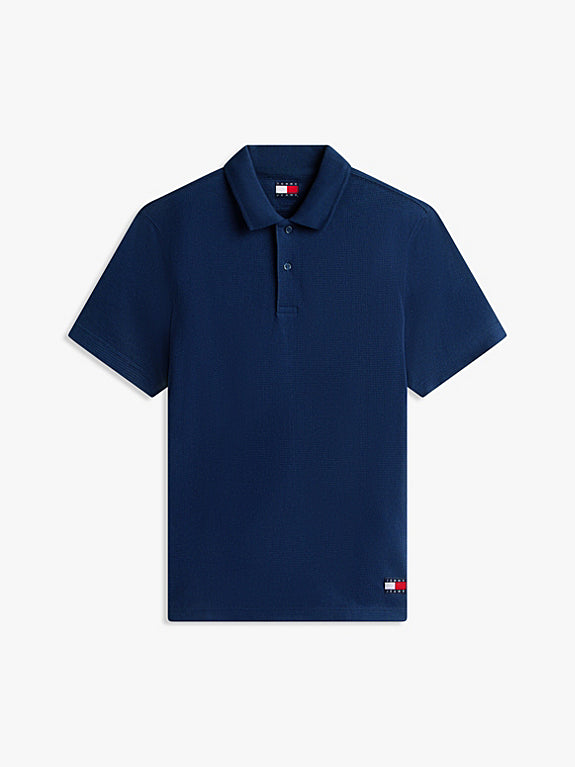 Tommy jeans Badge  Waffle Knit polo
