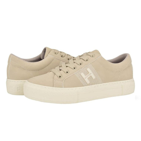 Tommy Hilfiger Women’s Essential Platform Sneakers – Beige