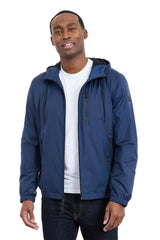 Michael Kors Windbreaker Men Hooded  Jacket – Navy