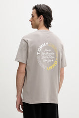 Tommy jeans Circular Back Logo round t-shirt