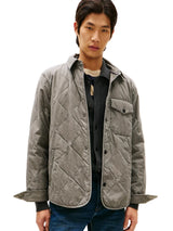 TOMMY HHLFIGER Garment-Dyed Lightweight Quilted Men jacket _ Grey