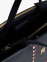 Tommy Hilfiger Signature Tape Satchel Women Bag