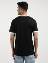 Tommy jeans flag ringer round t-shirt