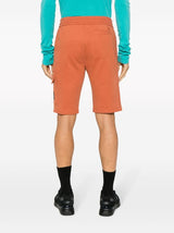 Calvin klein logo-patch cotton track cargo short