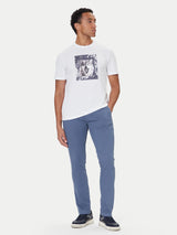 BOSS Cotton-jersey T-shirt with animal artwork