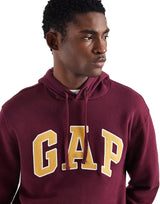 GAP Men’s Logo Hoodie – Burguandy