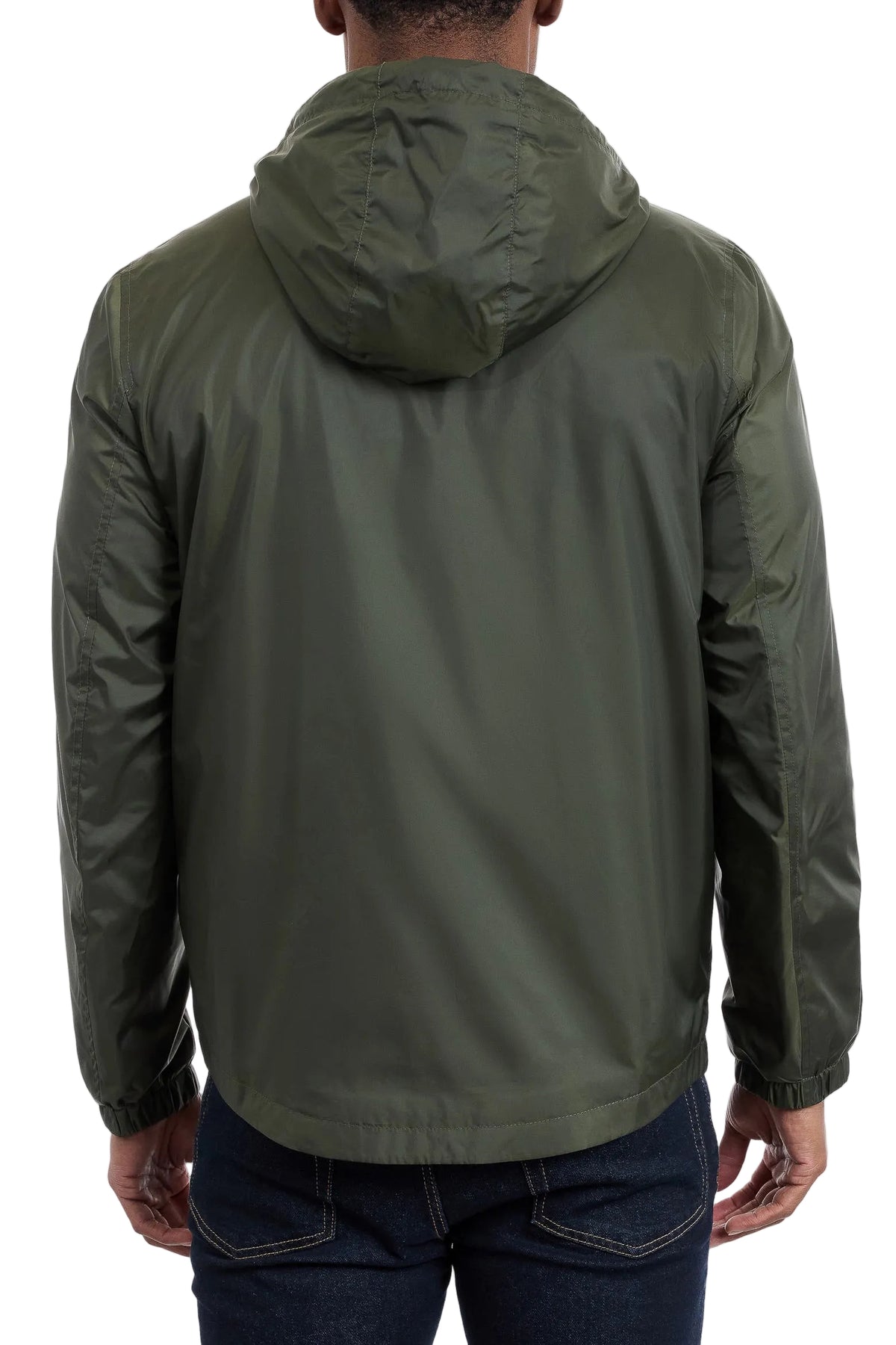 Michael Kors Windbreaker Men Hooded  Jacket – Olive