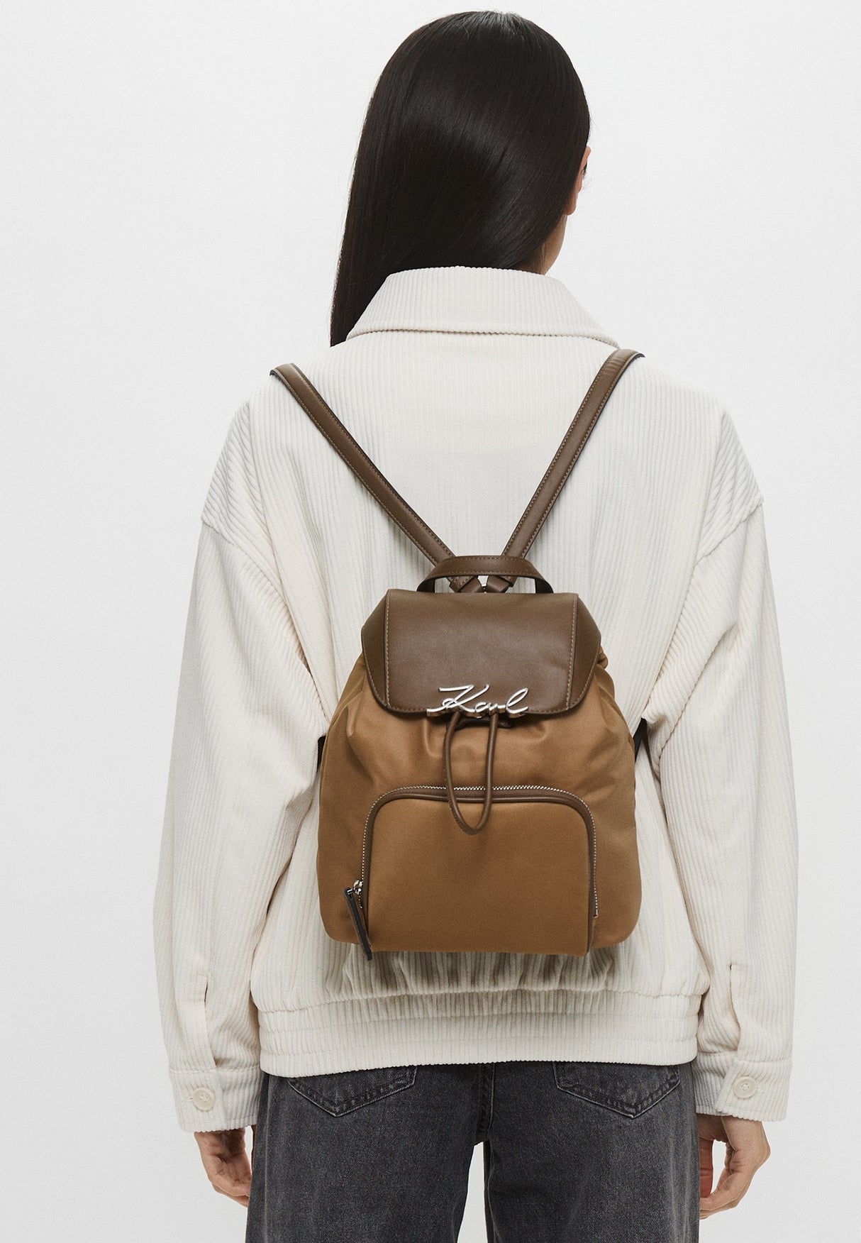 KARL LAGERFELD Signature nylon Women Bag