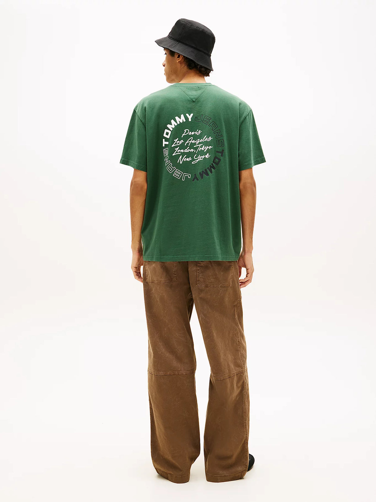 Tommy jeans Circular Back Logo round t-shirt