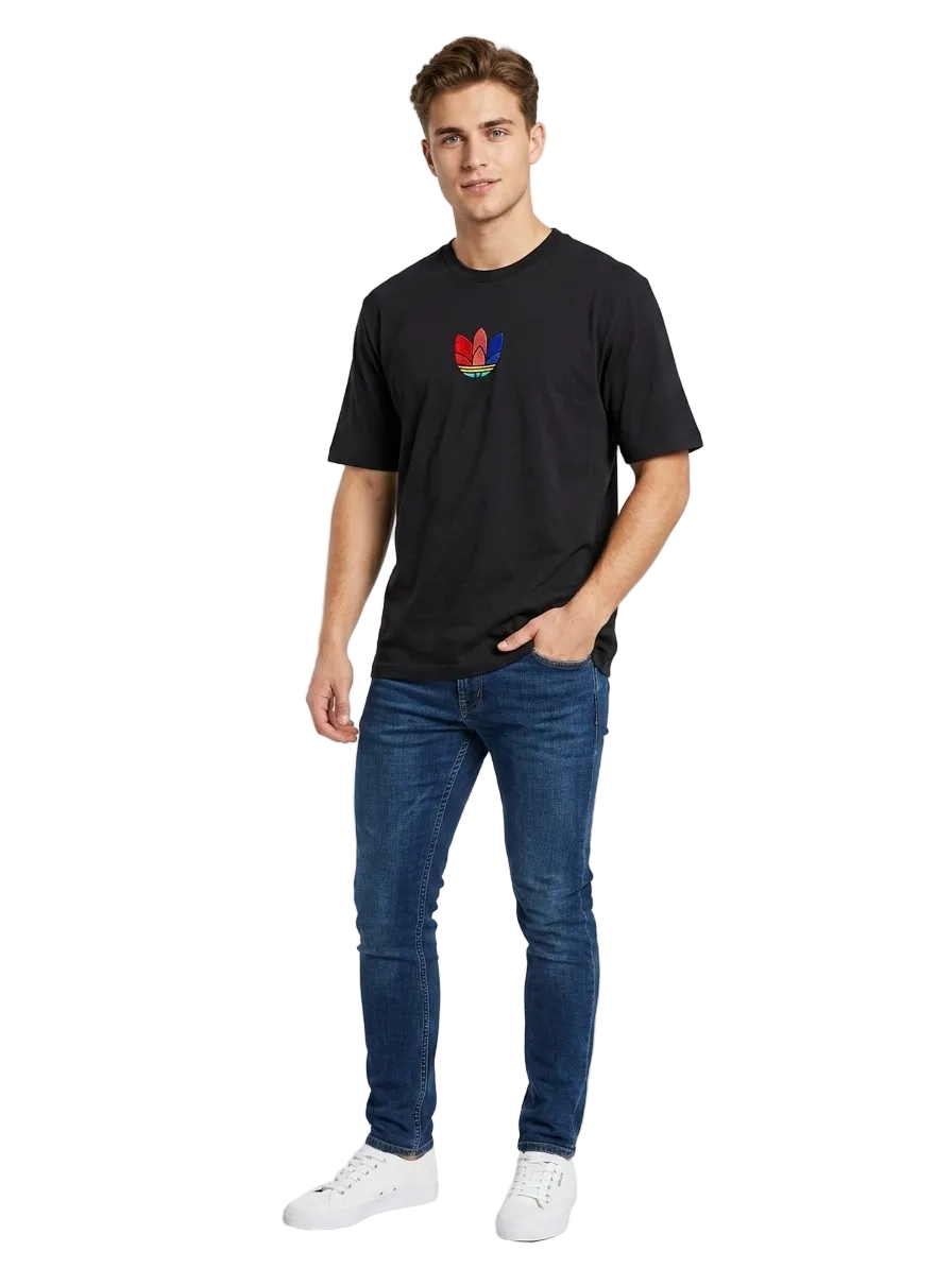 ADIDAS Logo Printed Short Sleeves T-Shirt