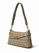 Guess Monogram Baguette Shoulder Bag