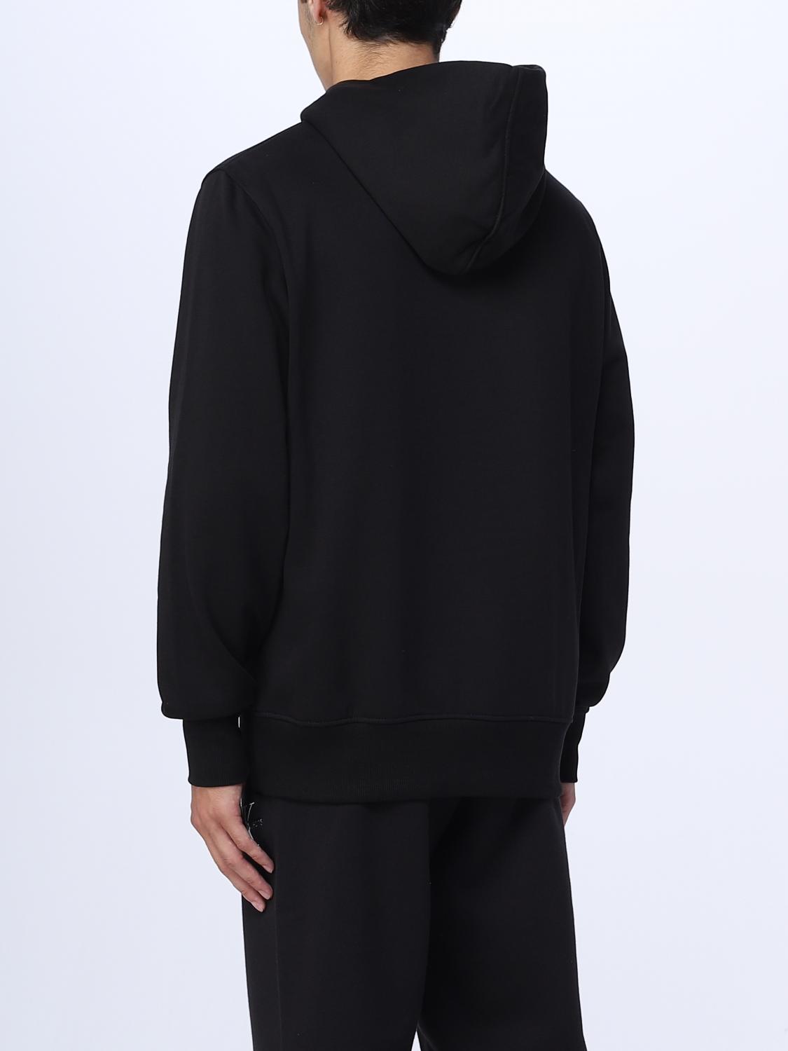 Calvin Klein Hoodie Men Logo Printed _ Black