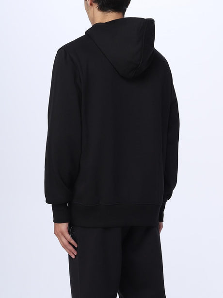 Calvin Klein Hoodie Men Logo Printed _ Black