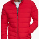 Calvin Klein Men’s Lightweight Puffer Jacket – Red
