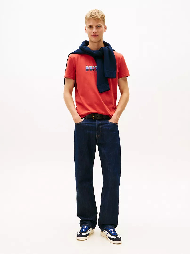 Tommy Jeans 1985 Stripe Graphic T-Shirt