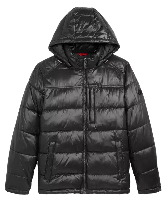 Michael Kors down in shiny fabric Men jacket _ Black