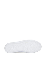 GUESS Women’s Black Patent Monogram Lace-Up Sneakers