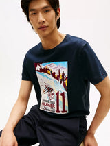 TommyHilfiger Bobsled Team Graphic T-Shirt  regular fit _ Navy