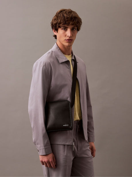 Calvin klein Mono Logo Reporter bag