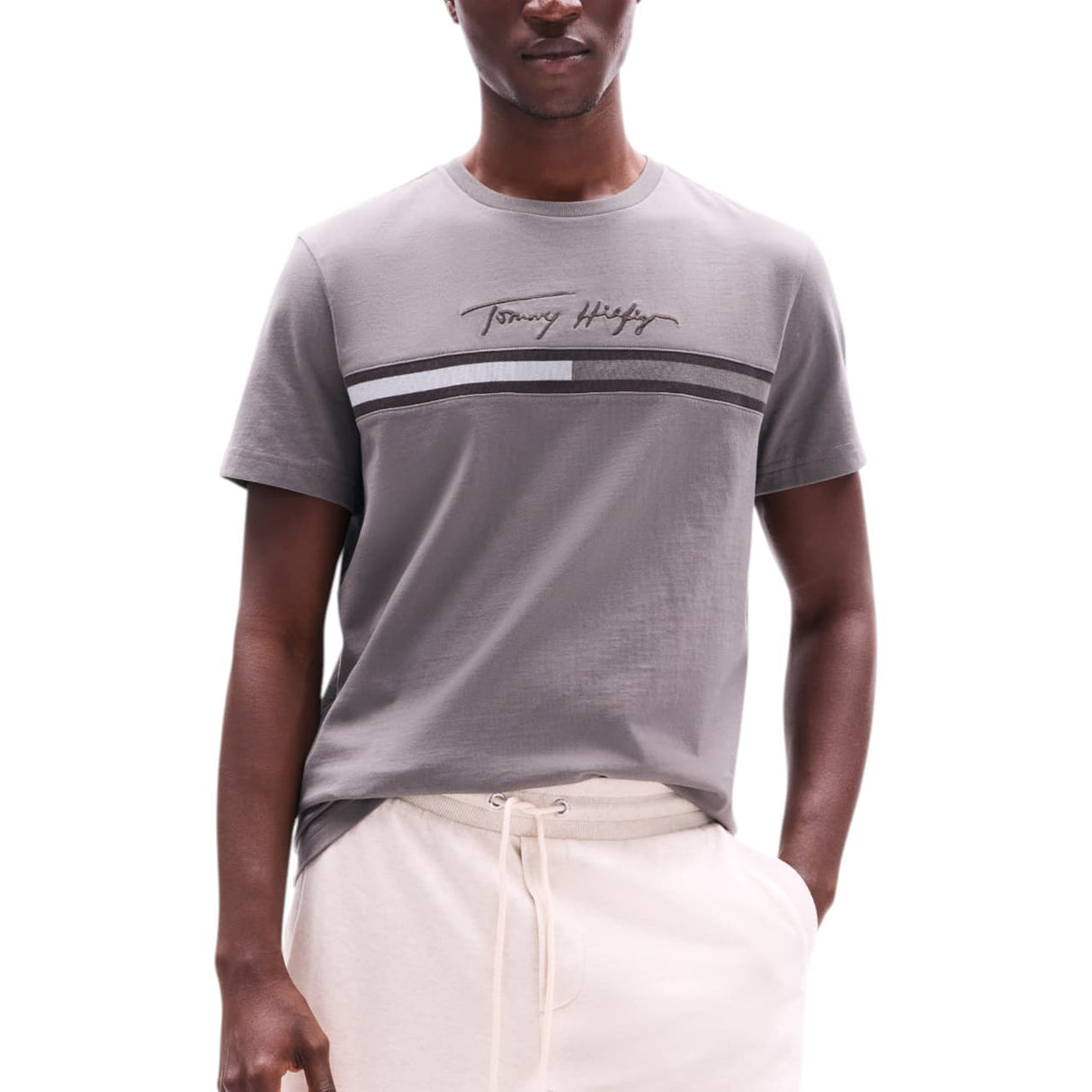 tommy hilifiger Tonal Flag Logo T-Shirt