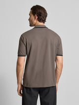 Armani Exchange polo shirt with button placket