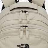 The North Face Dual Beige Backpack with Multi-Compartments