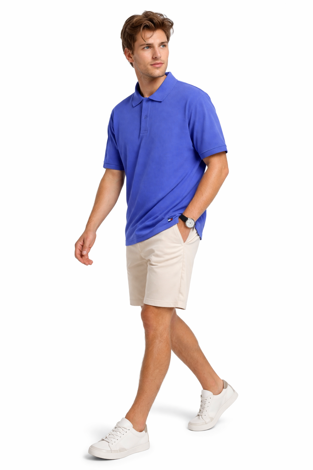 Tommy jeans Badge Waffle Knitpolo