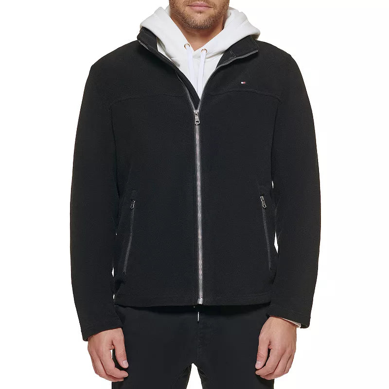 Tommy Hilfiger Fleece Men jacket _ Black