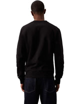 Calvin Klein Sweatshirt Logo Printed Men _ Black