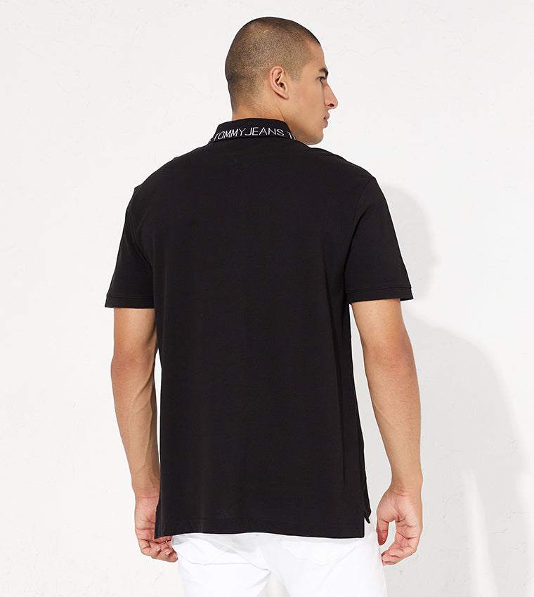 Tommy jeans Printed Half Sleeves polo