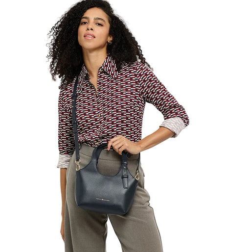 TOMMY HILFIGER Metallic Logo Women bag