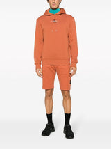 Calvin klein logo-patch cotton track cargo short