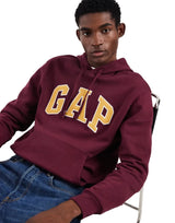 GAP Men’s Logo Hoodie – Burguandy