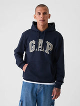 GAP Men’s Logo Fleece Hoodie – Navy