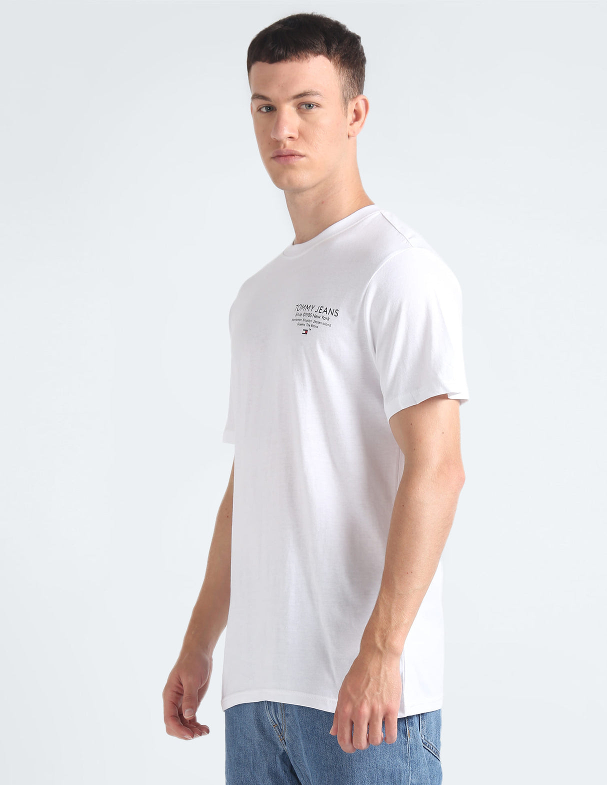 Tommy jeans  Logo Printed Crew Neck round t-shirt