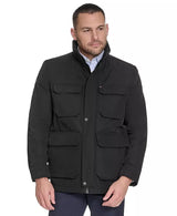 TOMMY HLFIGER military-style Men jacket _ Black
