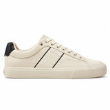shoes Boss Faux-leather trainers Men Color Off White