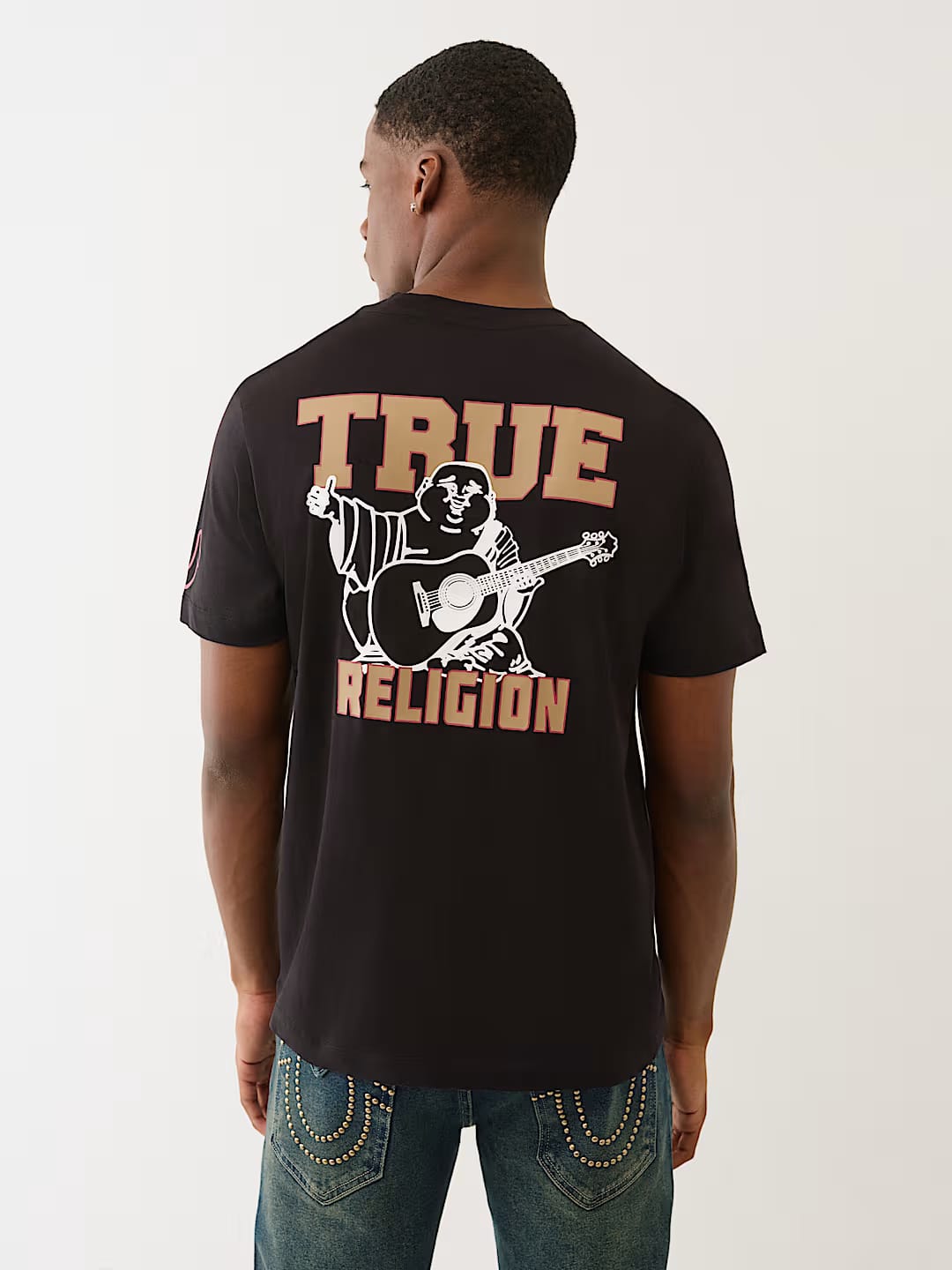 True Religion true buddha tee  regular fit _ Black