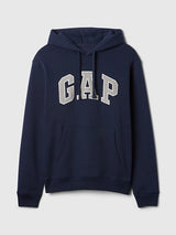GAP Men’s Logo Fleece Hoodie – Navy