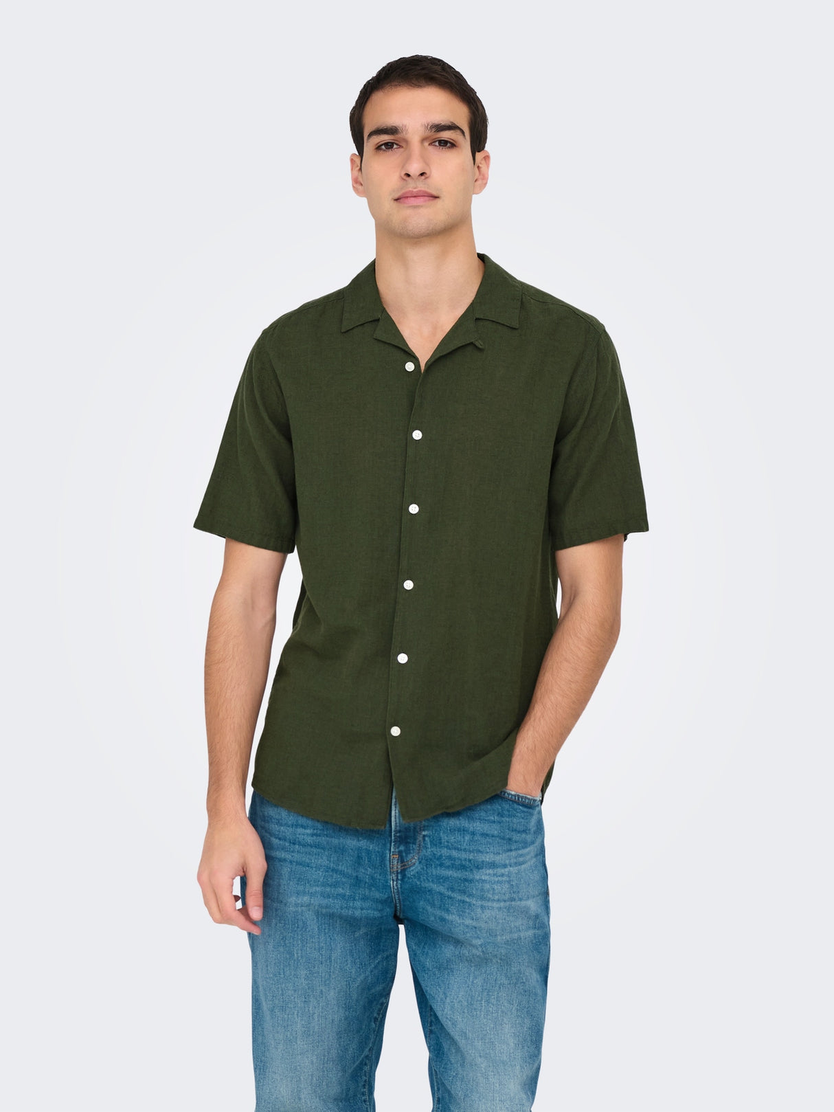 Only sons ONSCAIDEN Linen shirt