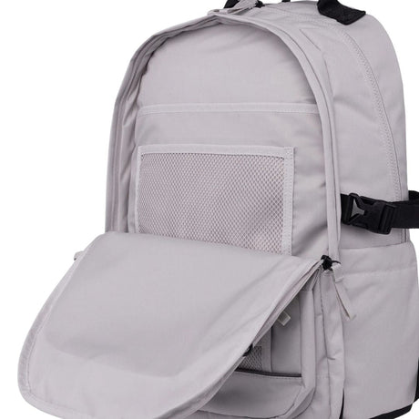 The North Face Dual Beige Backpack with Multi-Compartments