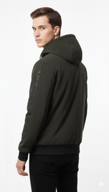 Michael Kors Men Hooded  Jacket – Olive | Winter Outerwear