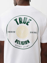 True Religion buddha record graphic tee regular fit _ White