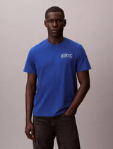 Metallic Monogram Logo Relaxed T-Shirt  Calvin Klein jeans