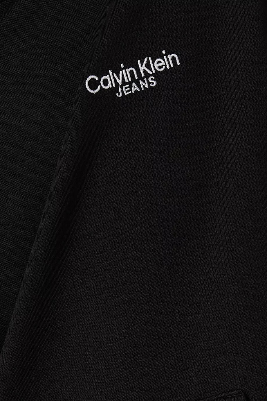 Calvin Klein Hoodie Men Logo Prited _ Black